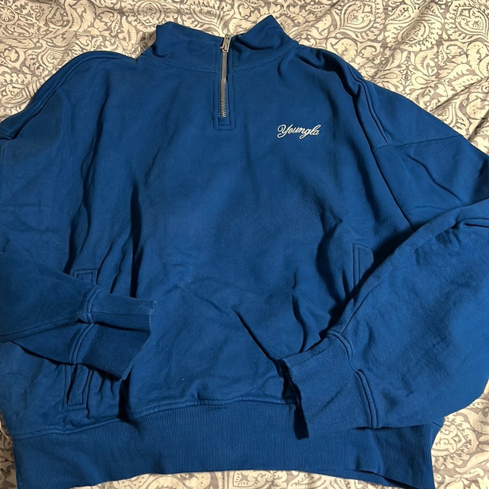 YoungLA quarter zip